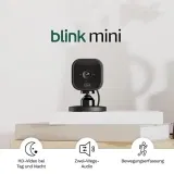 Blink Mini – Kompakte smarte Plug-in-Überwachungskamera für innen 1080p-HD-Video (2er-Pack) für 24,99 € inkl. Prime-Versand (statt 35,00 €)