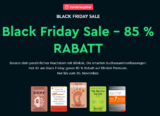 Blinkist Black Friday: 85 % Rabatt auf das Premium Jahresabo