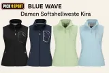Blue Wave Damen Softshellweste Kira (4 Farben, Gr. 36 Bis 48) Ab 14,43 € Inkl. Versand