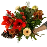 Blumenstrauß Goldene Weihnacht Ab 25,49 € Inkl. Versand