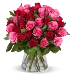 Blumenstrauß Romantic Roses mit 40 Rosen ab 27,29 € inkl. Versand
