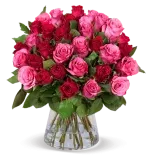 Blumenstrauß RomanticRoses mit 33 Rosen für 25,49 € inkl. Versand