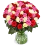Blumenstrauß Romanticmix mit 44 Rosen ab 30,88 € inkl. Versand