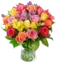 Blumenstrauß Rosenglück mit bis zu 40 Blüten ab 25,48 € inkl. Versand