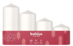 Bolsius Glatte Stumpenkerzen – 4er Set – für 4,49 € inkl. Prime Versand (statt 5,79 €)