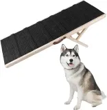 Bommjokker Hunderampe (Länge 130Cm Einstellbar 35-75Cm Höhe  Max80Kg) Für 29,99 € Inkl. Prime-Versand (Statt 59,99 €)
