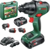 Bosch Akku Schlagbohrmaschine AdvancedImpact 18 (2 Akkus, 18 Volt System, mit Zubehörteilen, im Handwerkerkoffer) für 156,99 € inkl. Versand (statt 208,81 €)