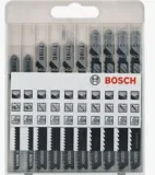 Bosch Professional 10tlg. Stichsägeblatt Set (für Holz)