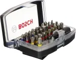 Bosch Professional 32tlg. Schrauberbit-Set (PH-, PZ-, Hex-, T-, TH-, S-Bit, Zubehör Bohrschrauber und Schraubendreher)
