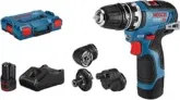 Bosch Professional Akku-Bohrschrauber GSR 12V-35 FC + 2×3.0 Ah Akku für 225,00 € inkl. Versand