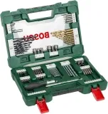 Bosch Titanium-Bohrer- und Bit Set V-Line 91-teilig (für Holz, Stein und Metall) für 22,97 € inkl. Prime-Versand