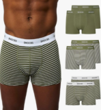Snocks Boxershorts Herren Bio Baumwolle (6er Pack) Gr. M-4XL für 23,50 € inkl. Versand (statt 46,99 €)
