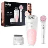 Braun Silk-épil 5 Beauty-Set (5-895) – mit Aufsätzen für Rasierer, Peeling, Reinigung für Gesicht und Körper