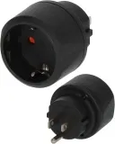 Brennenstuhl Reisesteckerreiseadapter (Reise-Steckdosenadapter Zum Anschluss Elektrischer Geräte Mit Schutzkontakt Stecksystem In Ländern Mit Amerikanischem (3-Pin) Stecksystem) Schwarz Für 2,49 € Inkl. Prime-Versand (Statt 6,79 €)