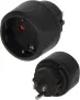 Brennenstuhl ReisesteckerReiseadapter (Reise-Steckdosenadapter zum Anschluss elektrischer Geräte mit Schutzkontakt Stecksystem in Ländern mit amerikanischem (3-Pin) Stecksystem) schwarz für 2,49 € inkl. Prime-Versand (statt 6,79 €)