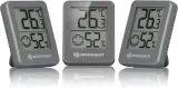 Bresser 3Er Set Thermometer Hygrometer – Digitales Raumthermometer