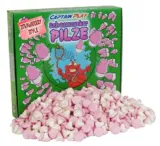 CAPTAIN PLAY Schaumzucker Pilze Strawberry Style 1kg