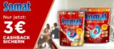 3€ Cashback auf Somat Excellence Spülmaschinentabs