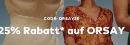 ORSAY Sale bis zu 50 % Rabatt + 25 % extra