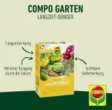COMPO Garten Langzeit-Dünger für Gartenpflanzen (2 kg 37 m²) für 5,16 € inkl. Prime-Versand (statt 13,00 €)