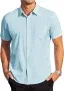 COOFANDY Herren Business Hemden mit Tasche Regular Fit (5 Farben, Gr. S bis 3XL) für 13,19 € inkl. Prime-Versand