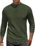 [EXKLUSIV] COOFANDY Herren Henley Strickpullover (8 Farben, Gr. S bis 3XL) für 17,99 € inkl. Prime-Versand (statt 28,99 €)