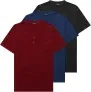 [EXKLUSIV] COOFANDY Herren Henley T-Shirt Basic 3er Pack (5 Farbkombinationen, Gr. S bis XL) für 20,12 € inkl. Prime-Versand (statt 33,53 €)