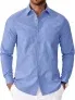 COOFANDY Herren Langarm Hemd Regular Fit Oxford (7 Farben, Gr. S bis 3XL) für 17,99 € inkl. Prime-Versand (statt 29,99 €)