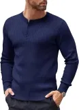 [EXKLUSIV] COOFANDY Herren Pullover mit Knopfleiste (8 Farben, Gr. S bis 3XL) für 10,49 € inkl. Prime-Versand (statt 28,99 €)