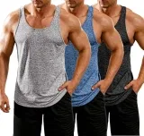 COOFANDY Tank Top Quick Dry 3er Pack (Gr. S bis XXL) für 15,51 € inkl. Prime-Versand (statt 27,99 €)