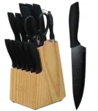 COOSNUG Messerset🔪15-teiligen Messerblock für 19,99€ inkl. Prime Versand