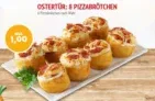 Call a Pizza: 8 Pizzabrötchen nach Wahl für 1,00€  bei Abholung