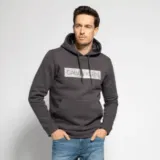 Calvin Klein Hoodie 100% Baumwolle , grau (S bis XL) für 40,75€ inkl. Versand (statt 80€)