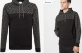 Calvin Klein Hoodie mit All-Over-Muster für 34,90 € inkl. Versand (statt 70,00 €)