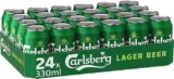 Carlsberg Premium Lager Dosenbier 24er Pack (24 X 0,33 l) ab 16,99 € inkl. Prime-Versand