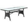Casaria Polyrattan Gartentisch (190x90x74cm) ab 129,95 € inkl. Versand