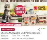 Gratis Testen 😻 Shelma Portionsbeutel Nassfutter für Katzen (100% Cashback) 99 mal pro Person einlösbar