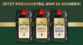 Jacobs Barista Crema Ganze Bohne für 6,99€ [Scoondo + REWE] 5x einlösbar