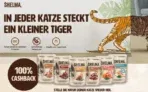 Gratis Testen 😻 Shelma Portionsbeutel Nassfutter für Katzen (100% Cashback)