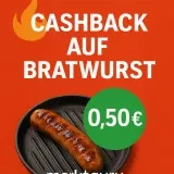 marktguru: 0,50 € Cashback auf Bratwurst