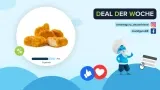 Marktguru: 0,50 € Cashback Auf Chicken Nuggets (Effektiv 2*375G Für 3,99 € Bei Netto Marken-Discount)