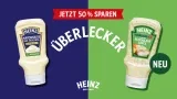 Marktguru: 0,50 % Cashback Auf Heinz Mayonnaise (Kauf Bei Rewe/Edeka)