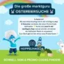 Promo Code bei Marktguru: 0,40 € Cashback auf Kinder Schokohase (bei Lidl effektiv für 0,71 €)
