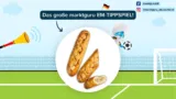 Marktguru EM-Tippspiel Cashback: 60 % Cashback auf Kräuterbaguette
