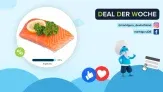 marktguru: 0,60 € Cashback auf Lachsfilet (effektiv 1,39 € für 100g bei REWE)