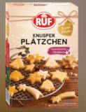 marktguru: 0,60 € Cashback auf RUF Knusperplätzchen Backmischung