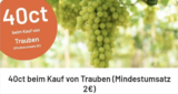 smhaggle: 0,40 Cashback auf Trauben 🍇 (2 € Mindestumsatz, effektiv für 2,58 € für 2x 500g bei Edeka & Netto MD)