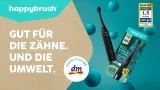 marktguru: 10,00 € Cashback auf happybrush Eco Vibe 3+ Schallzahnbürste (nur über Kauf bei dm)