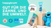 Marktguru: 1 € Cashback auf happybrush SuperKids Zahnpasta (effektiv bei dm für 0,95 €)