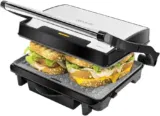 Cecotec Rock’nGrill 1500 Rapid Elektrogrill (höhenverstellbare Deckplatte, Fettwanne, 1500 W Leistung, umweltfreundliche Verkleidung) für 20,90 € inkl. Prime-Versand (statt 37,99 €)